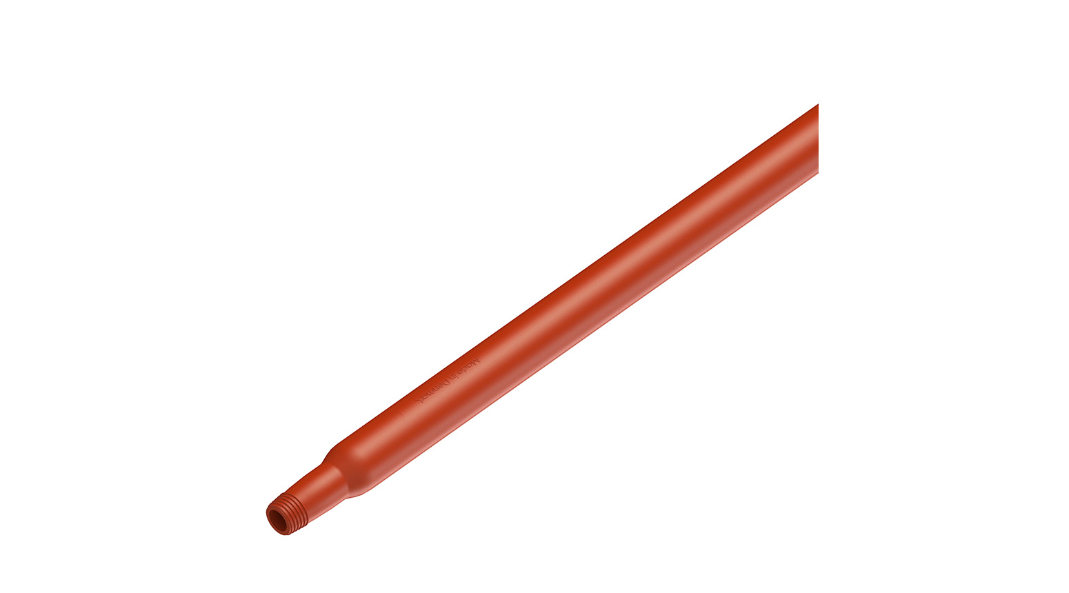 VIKAN Ultra Hygienischer Stiel, 1700 mm, Ø 32 mm, rot