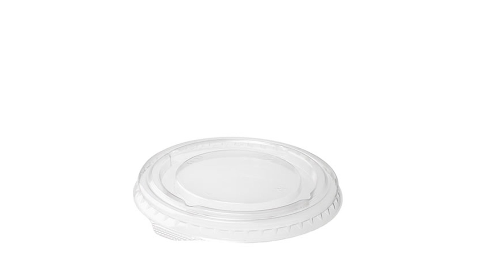 Deckel zu Dessertbecher, Ø 95, rPET, transparent
