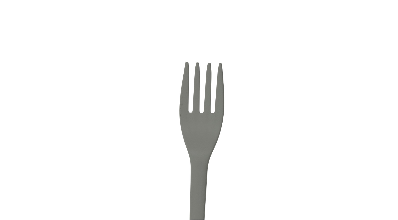 Gabel ÖKO-LINE, einzeln verpackt, 170 mm, CPLA, weiss