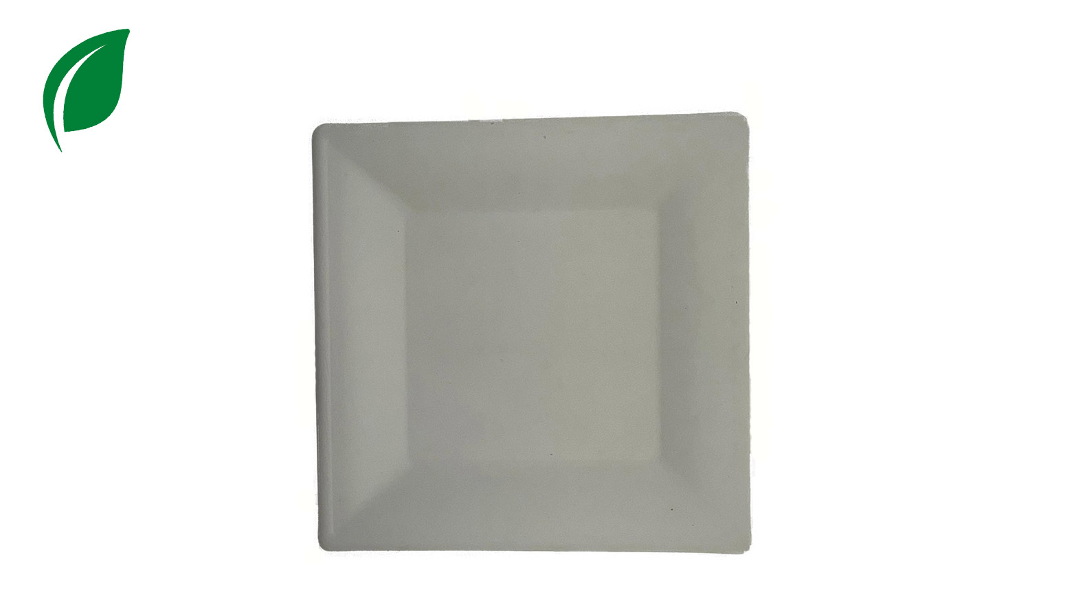 Teller ÖKO-LINE quadratisch, 260 x 260 mm, weiss