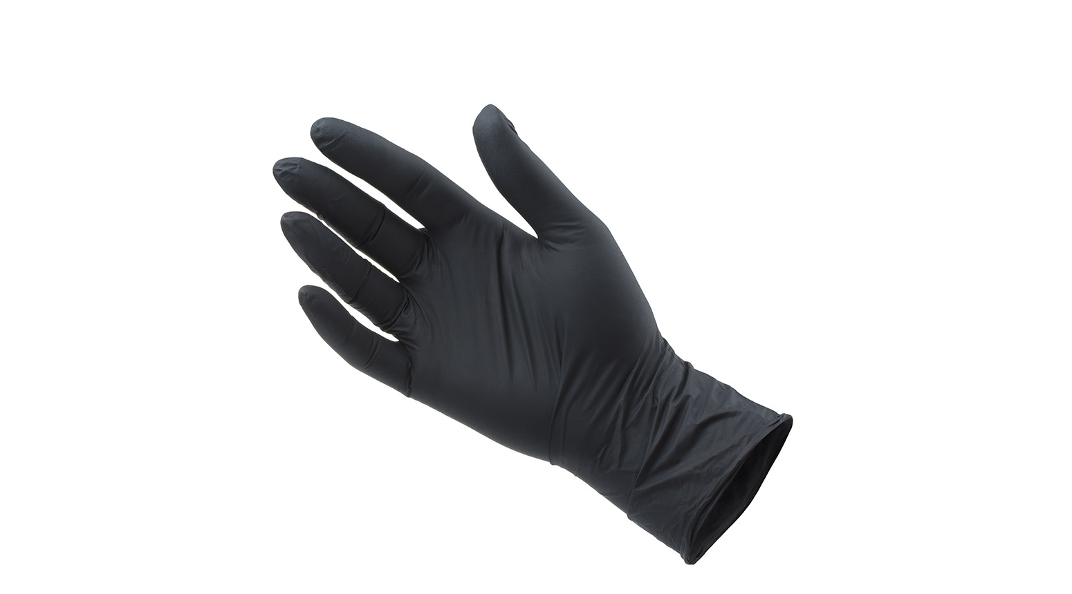 Nitrilhandschuhe puderfrei, Grösse L, schwarz