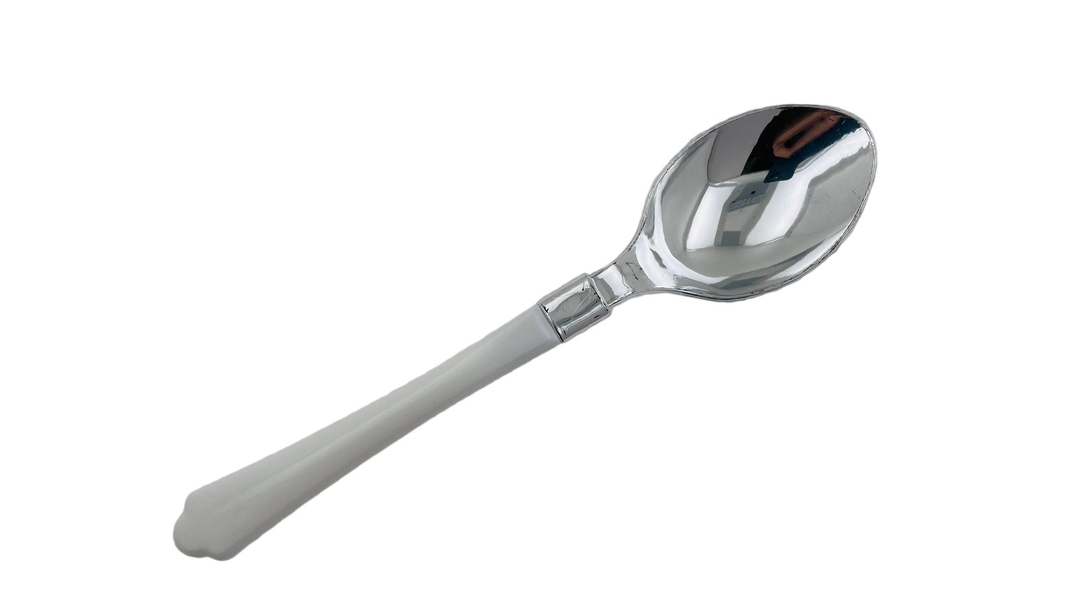 Löffel "Country", 170 mm, PS, silber/weiss