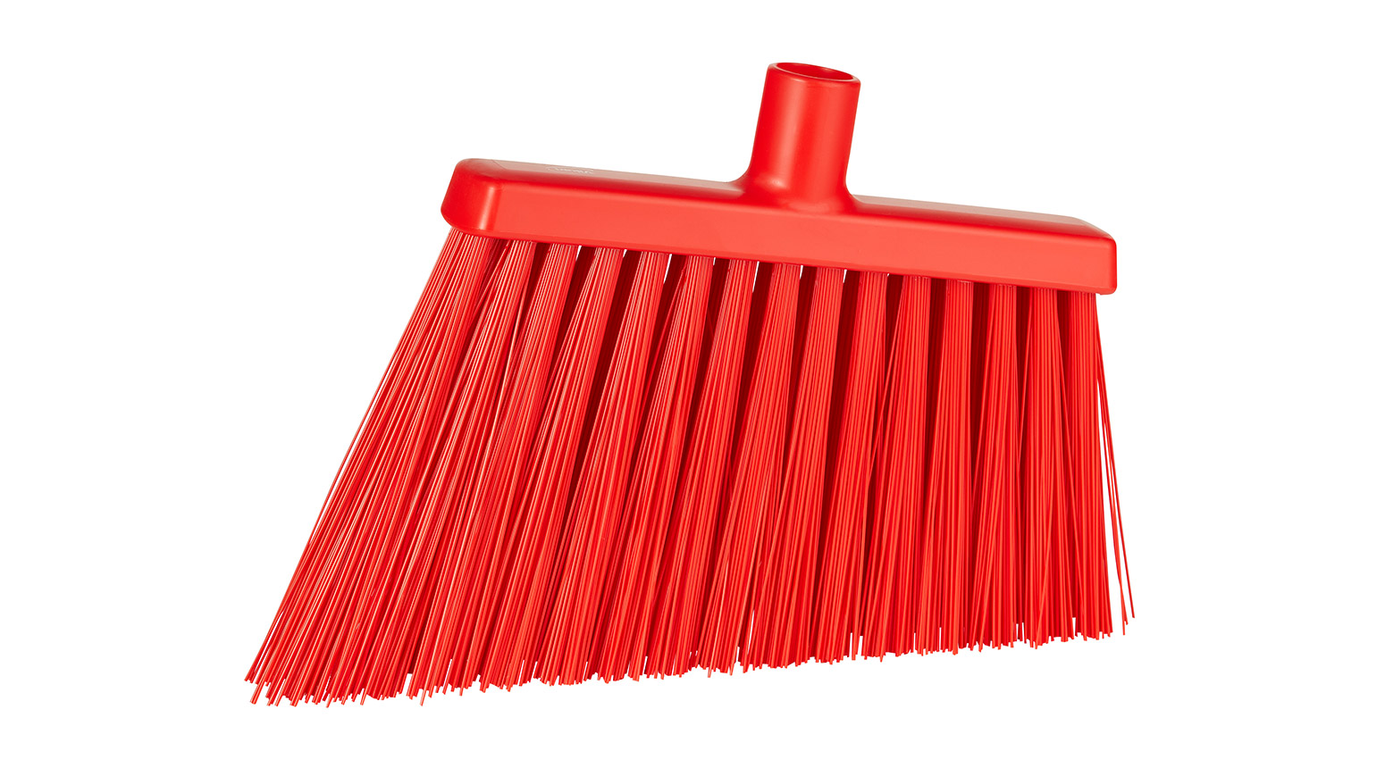 VIKAN Besen, Winkelschnitt, hart, 290 mm, rot