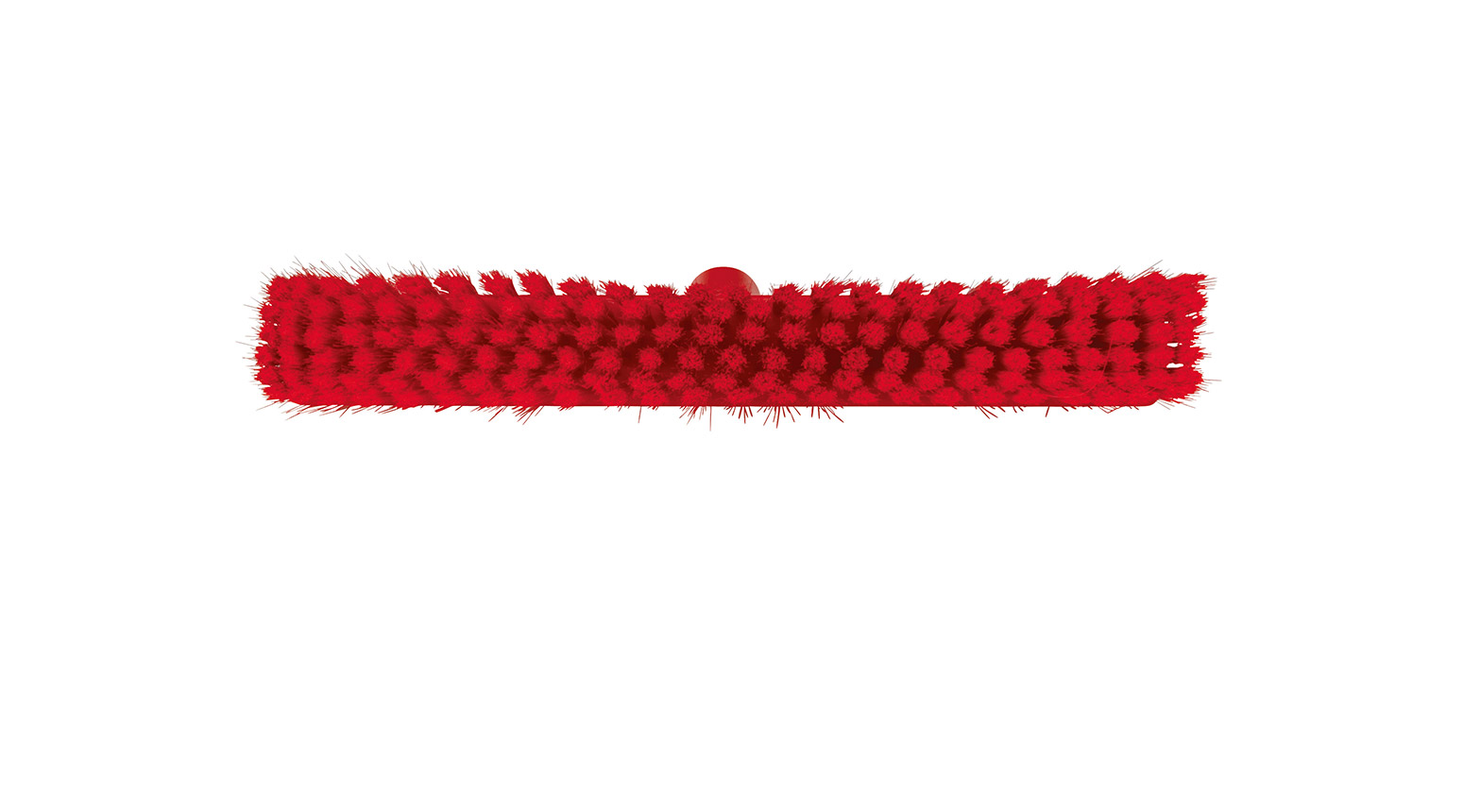 VIKAN Besen, weich, 410 mm, Borstenlänge 58 mm, rot