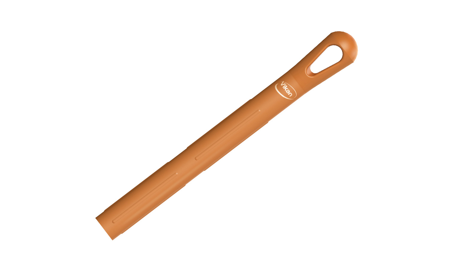 VIKAN Ultra Hygienischer Stiel, 1300 mm, Ø 32 mm, orange