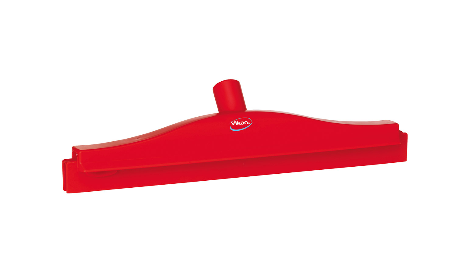 VIKAN Ultra Hygiene Bodenschieber mit austauschb. Kassette, 400 mm, rot