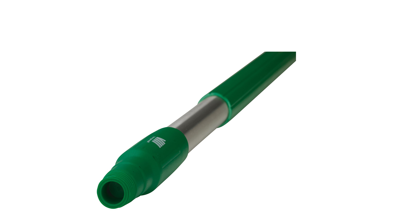 VIKAN Ergonomischer Edelstahlstiel, 1025 mm, Ø 31 mm, grün