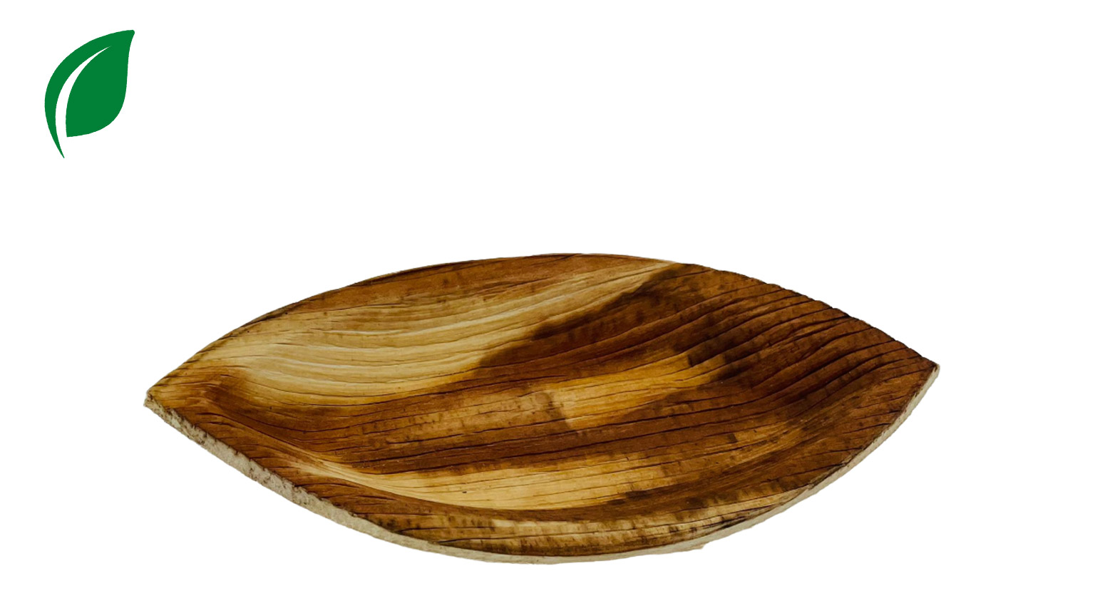 Palmblatt Platte Eye 110 x 60 mm, H: 10 mm