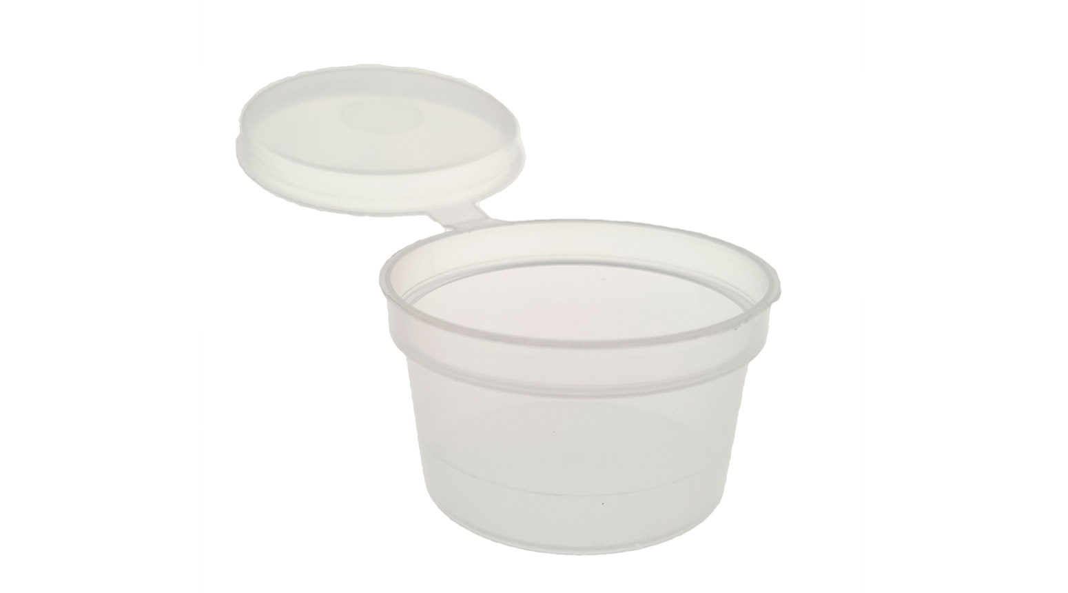 Saucenbecher "Covercup" Deluxe, 80 ml, transparent