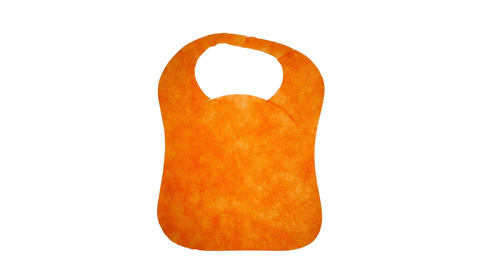 Latz aus Vliesstoff, 36 x 27 cm, Arancio