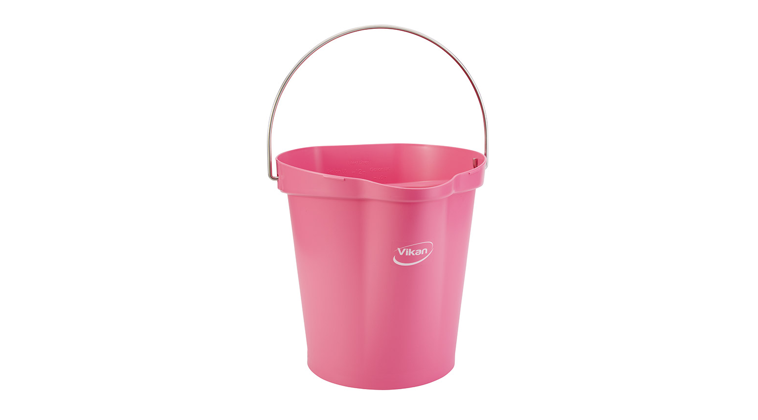 VIKAN Eimer, 12 Liter, pink