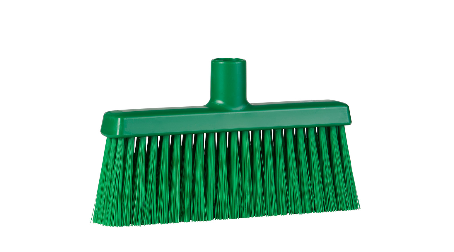 VIKAN Schmaler Besen, weich/hart, 260 mm, grün