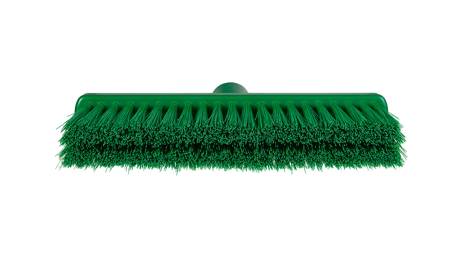 VIKAN Schmaler Besen, weich/hart, 260 mm, grün
