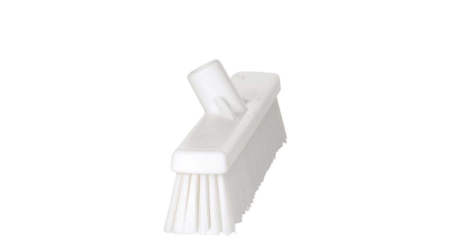 VIKAN Besen, weich/hart, 410 mm, Borstenlänge 58 mm, weiss