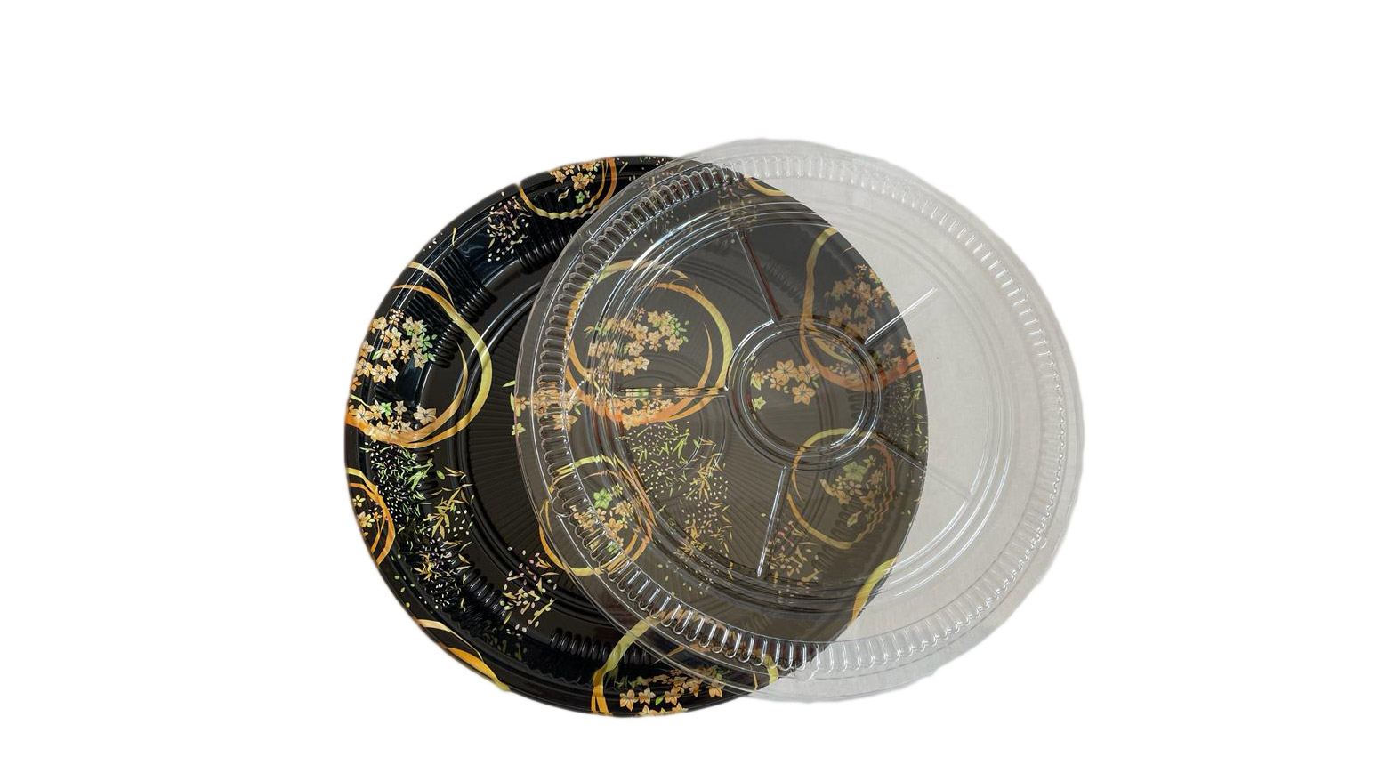 Sushibox "Print", Ø 321 x 48 mm, PS