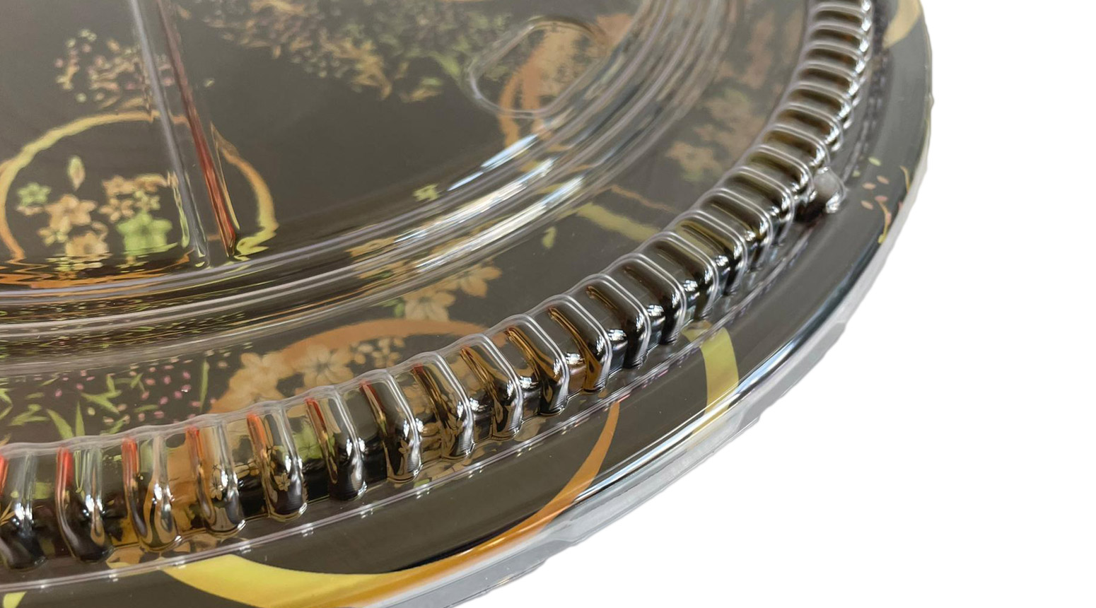 Sushibox "Print", Ø 376 x 48 mm, PS