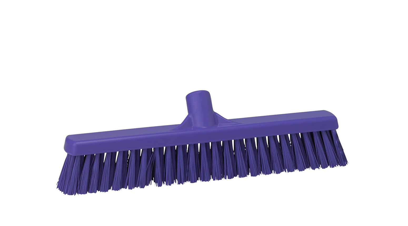 VIKAN Besen, weich, 410 mm, Borstenlänge 58 mm, lila