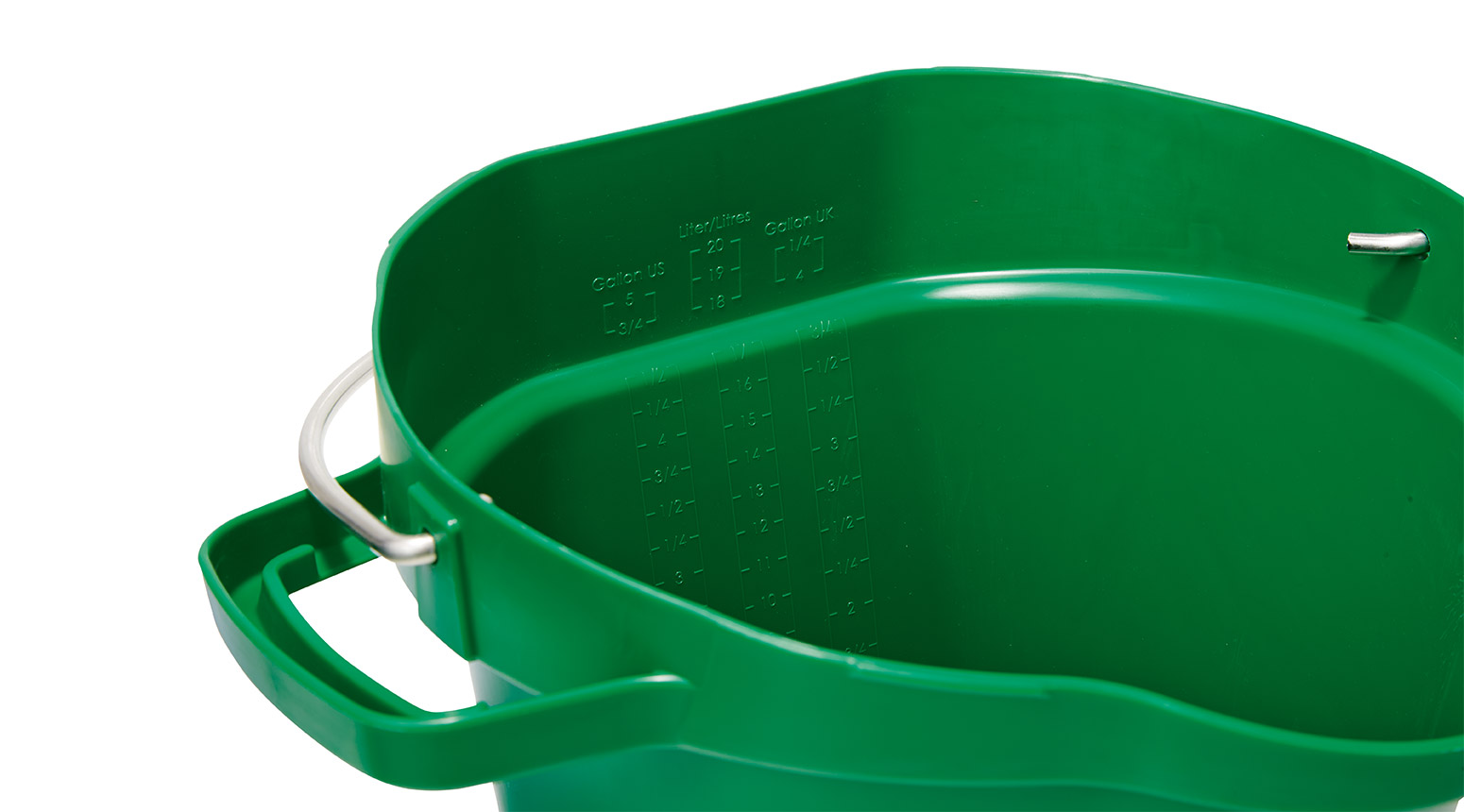 VIKAN Eimer, 20 Liter, grün