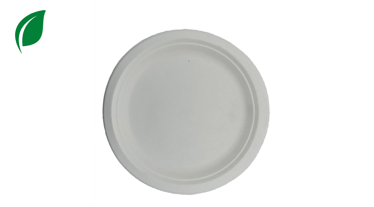 Teller ÖKO-LINE rund, Ø 230 mm, weiss