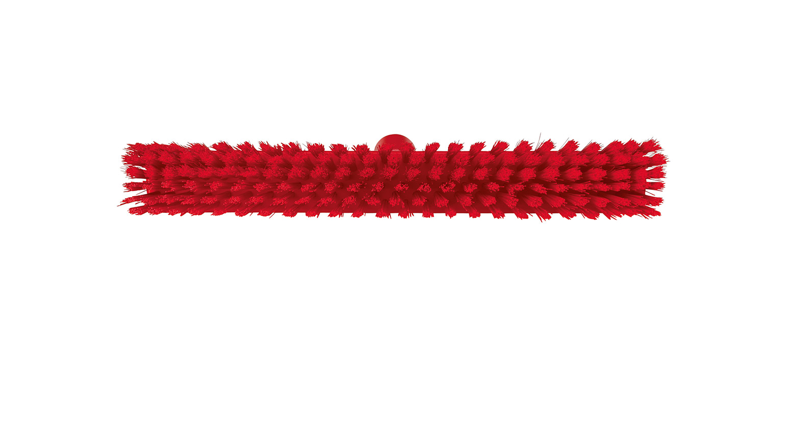 VIKAN Besen, weich/hart, 410 mm, Borstenlänge 58 mm, rot