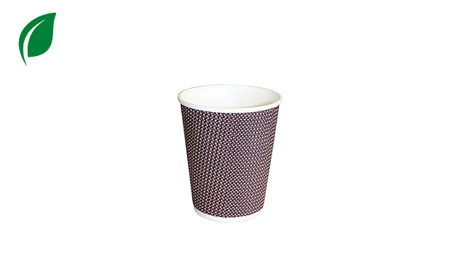 Kartonbecher "VIP" ÖKO-LINE, 200 ml, Ø 80 mm, braun 