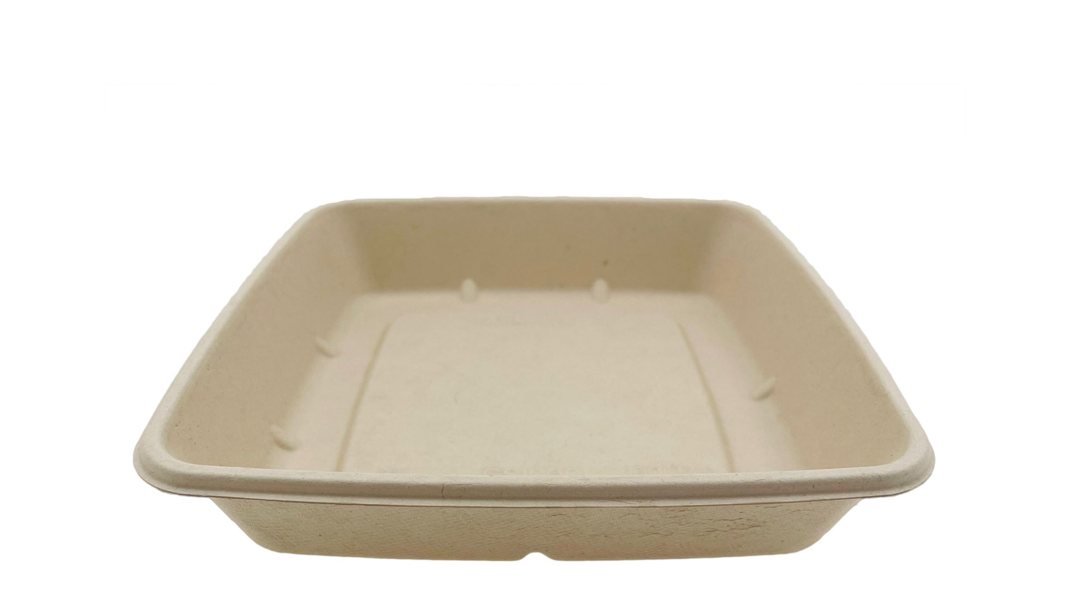 Menüschale ÖKO-LINE, 1-teilig, 1'000 ml, 203 x 203 x 42 mm, nature