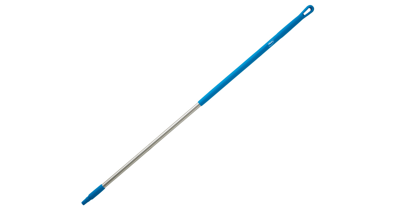 VIKAN Ergonomischer Edelstahlstiel, 1510 mm, Ø 31 mm, blau