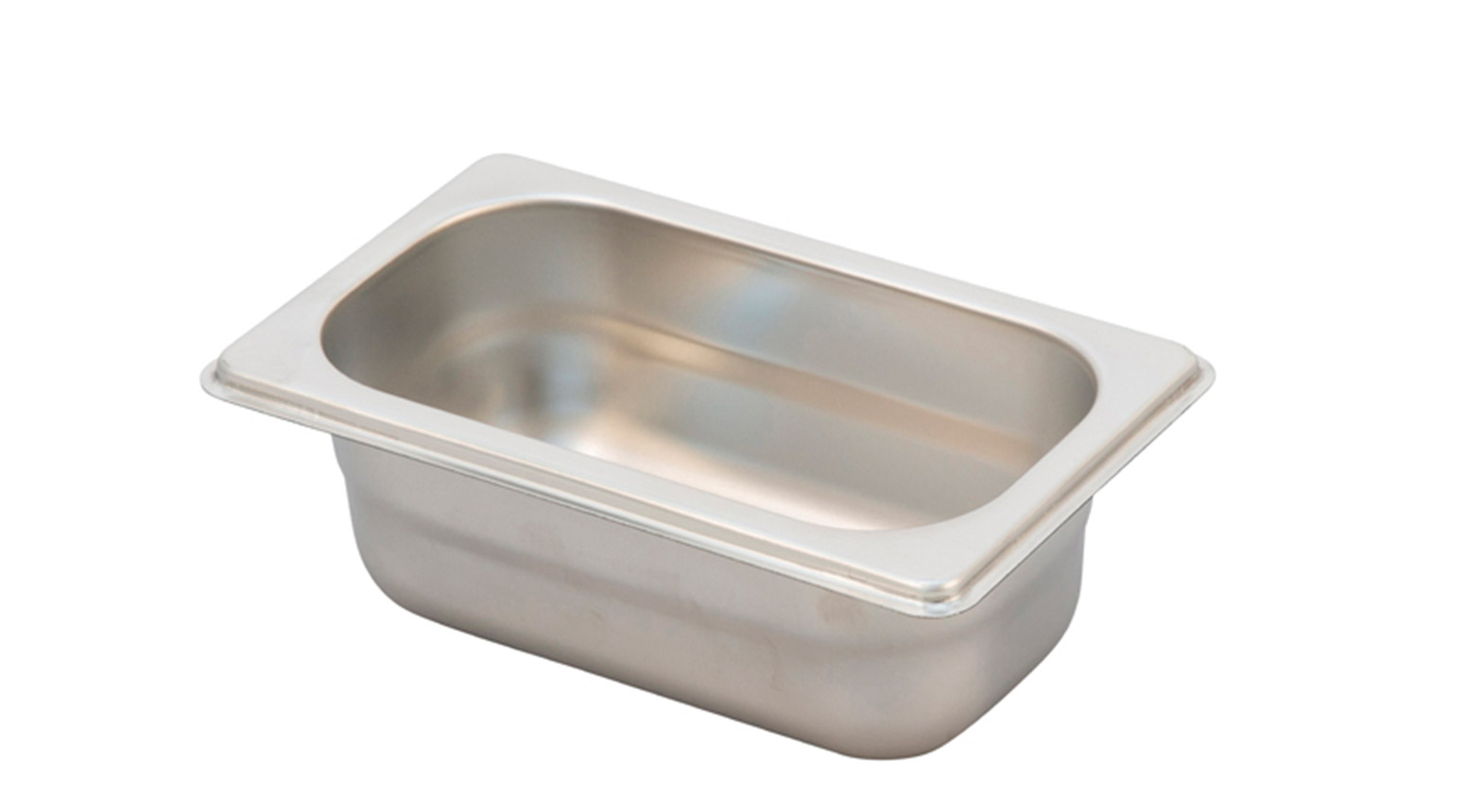 GN-Behälter GN 1/9, 65 mm, 0.5 Liter, Edelstahl
