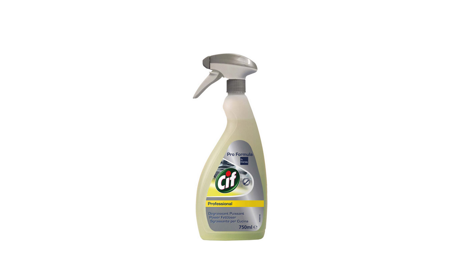 Cif Professional Power Fettlöser, unparfümiert, 6 x 750 ml