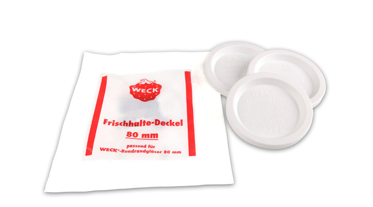 Frischhaltedeckel für Weckgläser Ø 80 mm