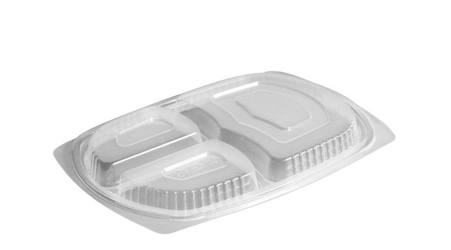 Domdeckel zu M9200, 3-teilig, 260 x 185 x 25 mm, PP, transparent