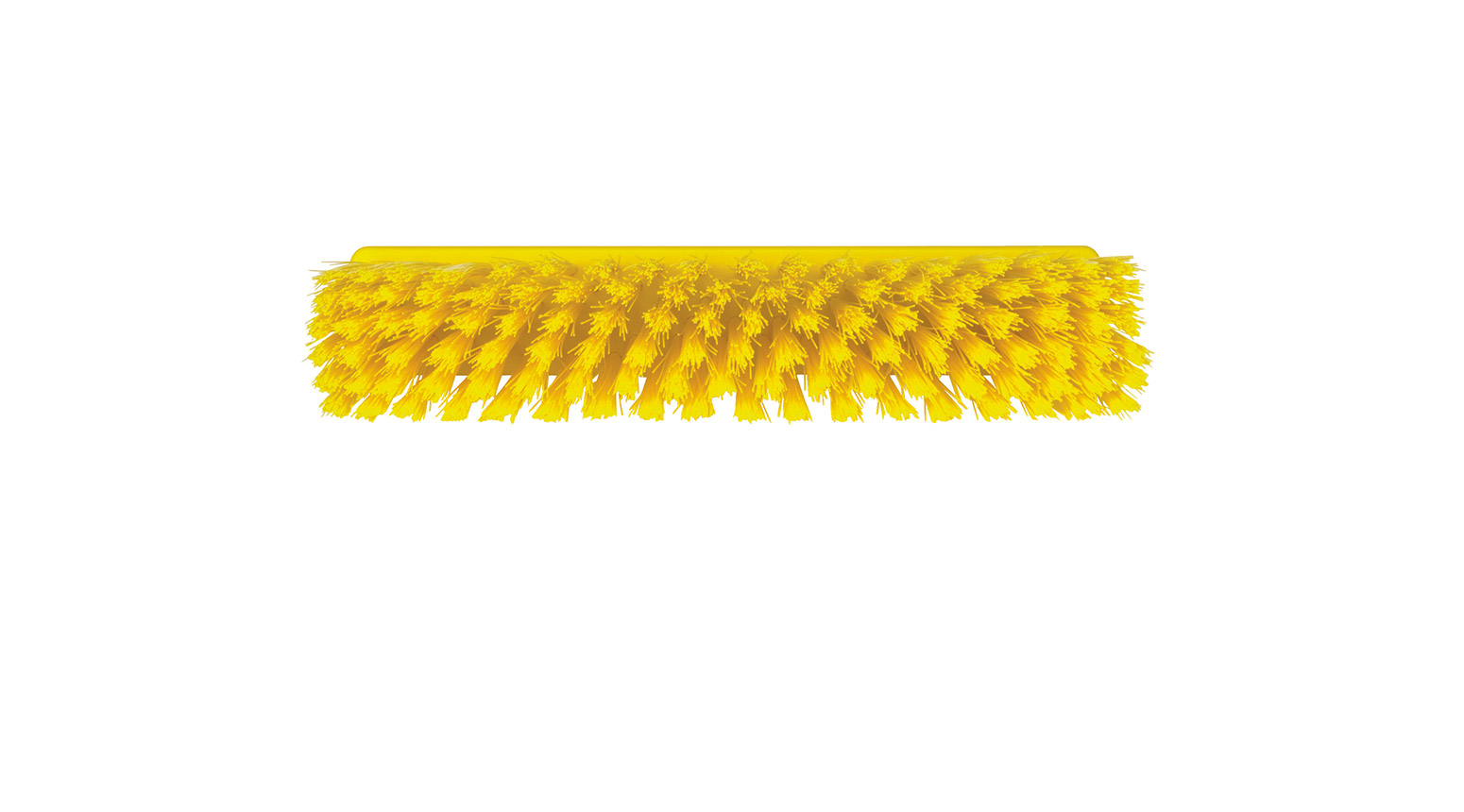 VIKAN Kehrbesen mit Rechtsgewinde, medium, 310 mm, gelb