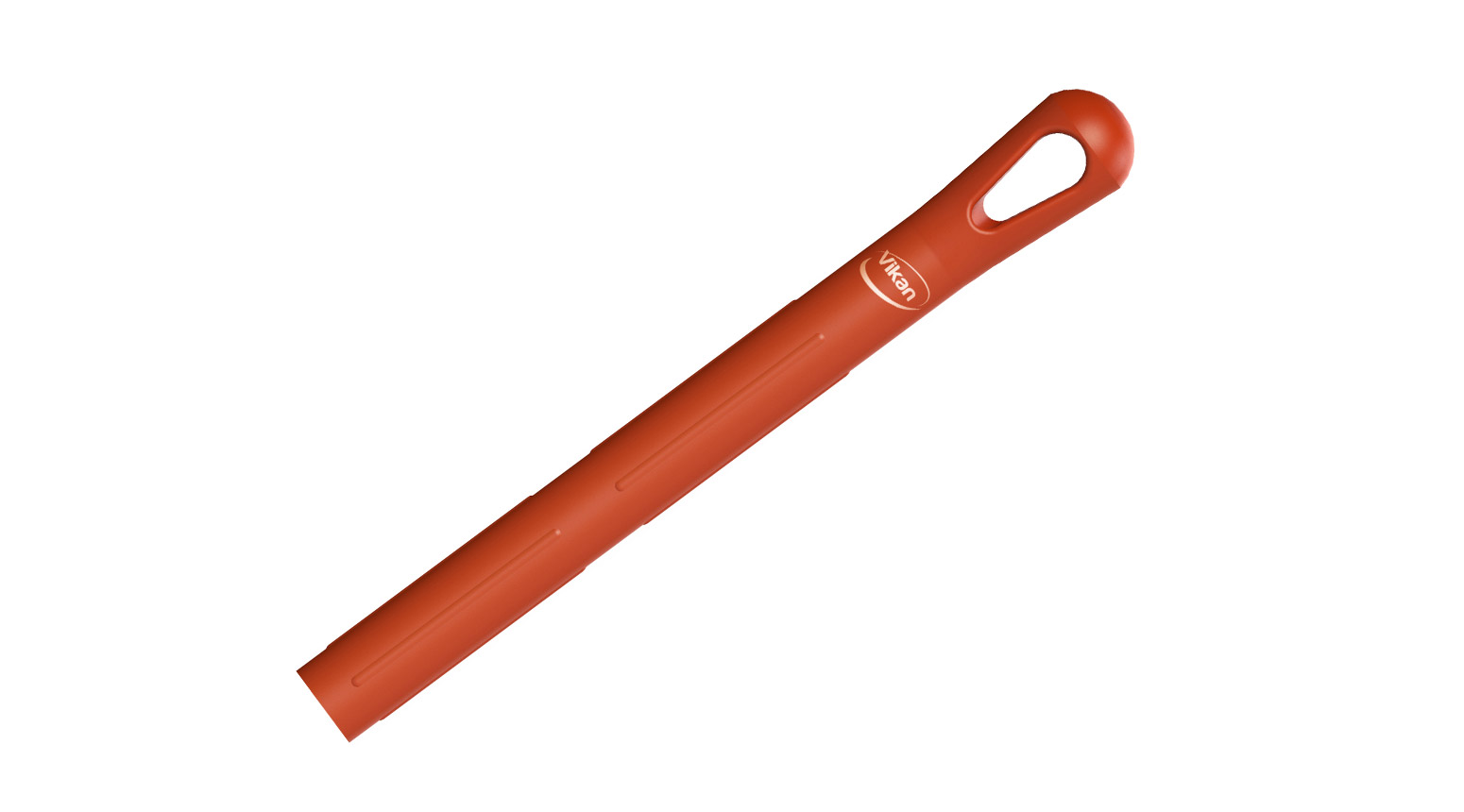 VIKAN Ultra Hygienischer Stiel, 1700 mm, Ø 32 mm, rot