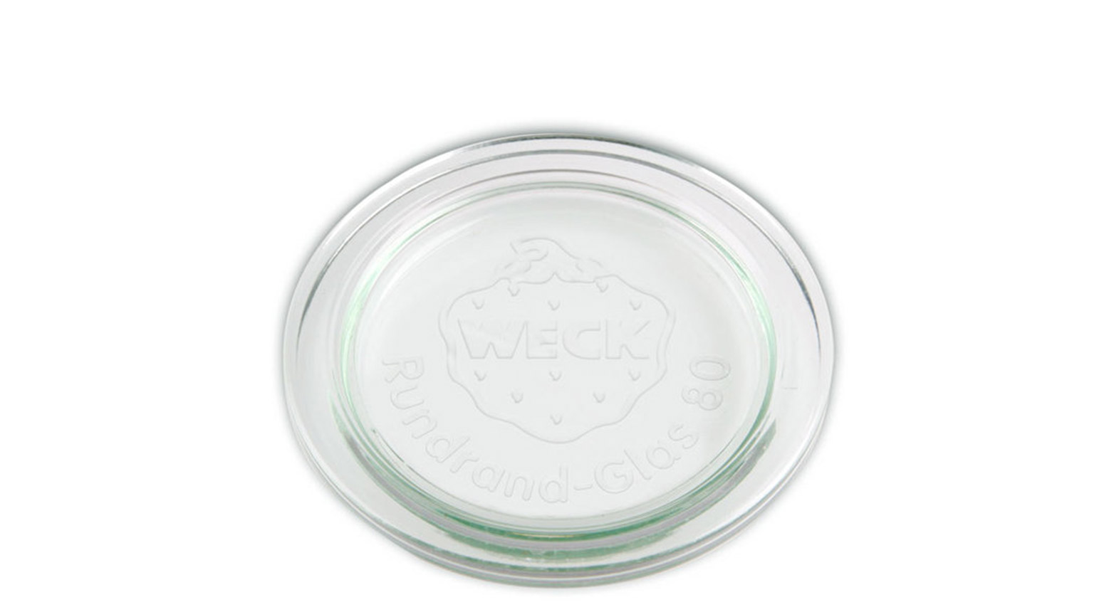 Glasdeckel für Weckgläser Ø 80 mm