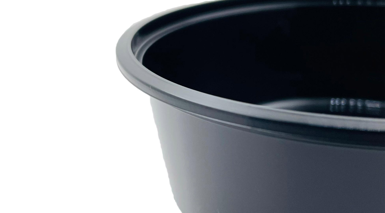 Feinkostbecher Deluxe, 250 ml, schwarz