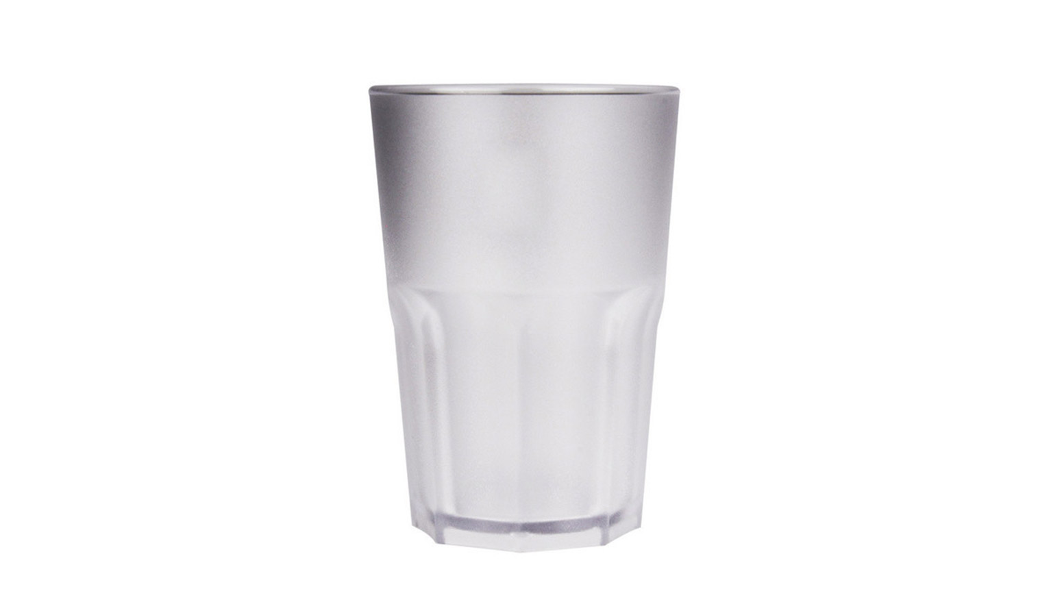 Longdrinkglas 300 ml, Mehrwegbecher, SAN, Frost