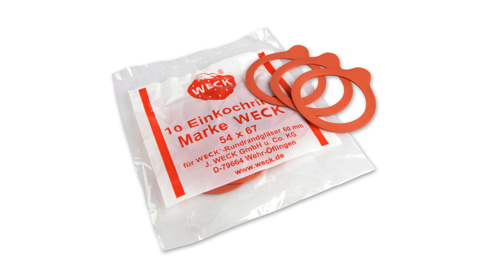 Einkochringe für Weckgläser Ø 60 mm