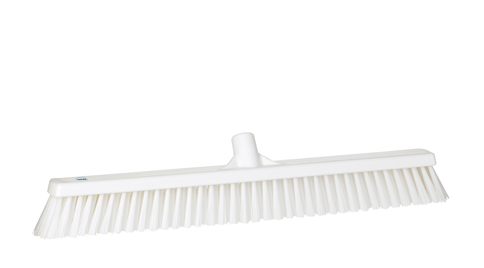 VIKAN Besen, weich/hart, 610 mm, Borstenlänge 58 mm, weiss