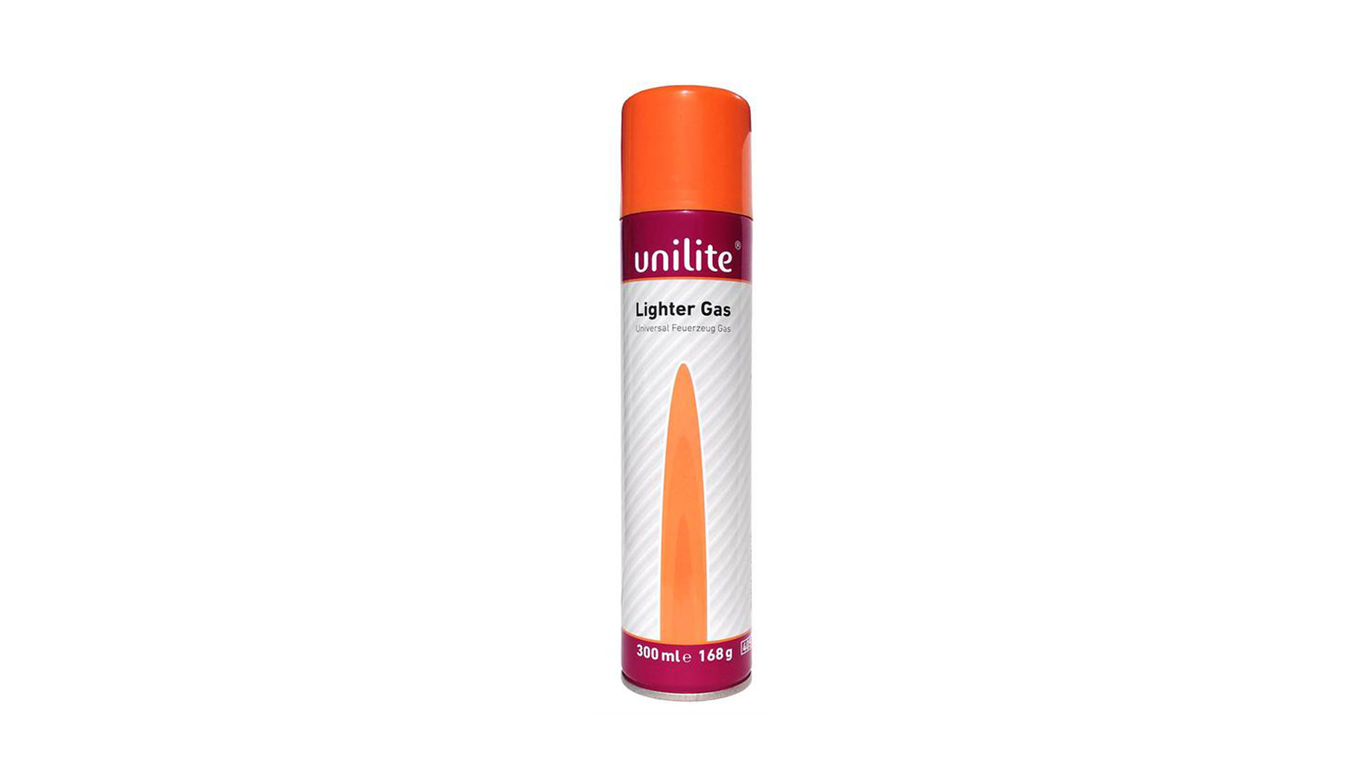 Feuerzeuggas Nachfüllkartusche Unilite, 300 ml, Lighter