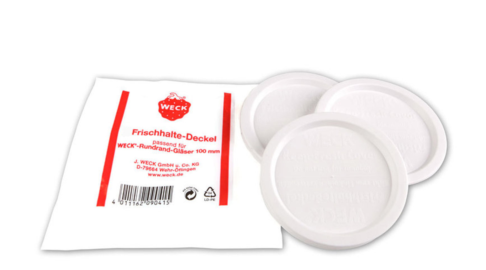 Frischhaltedeckel für Weckgläser Ø 100 mm