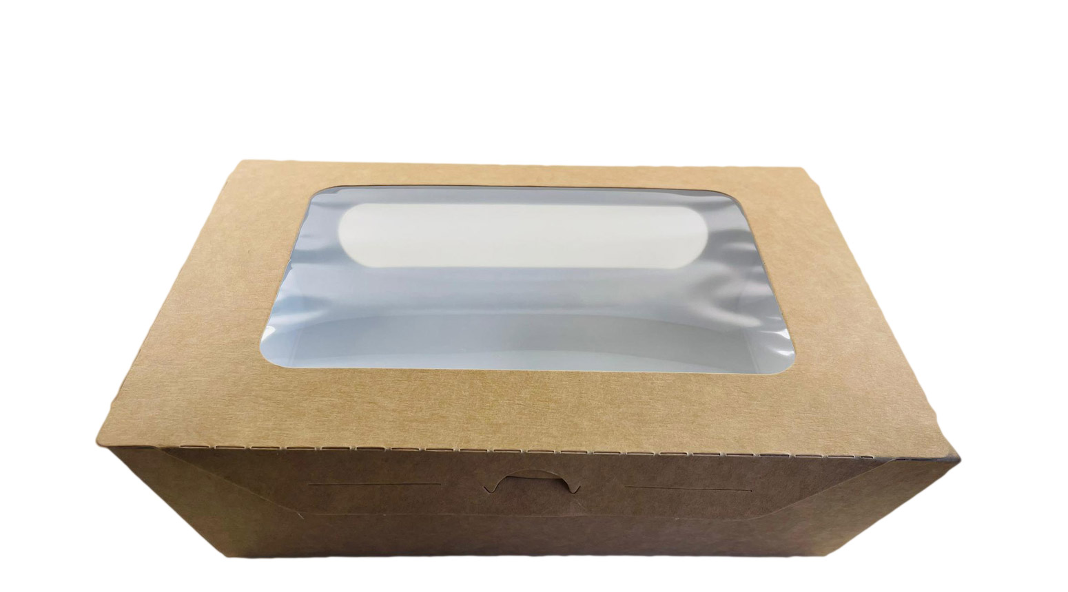 Salatbox mit Sichtfenster "Kraft" Grösse L