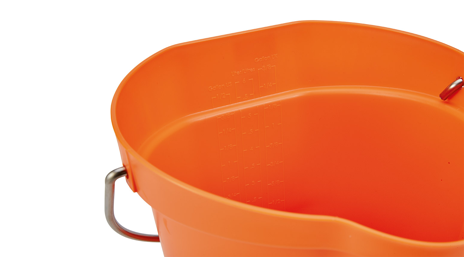 VIKAN Eimer, 6 Liter, orange