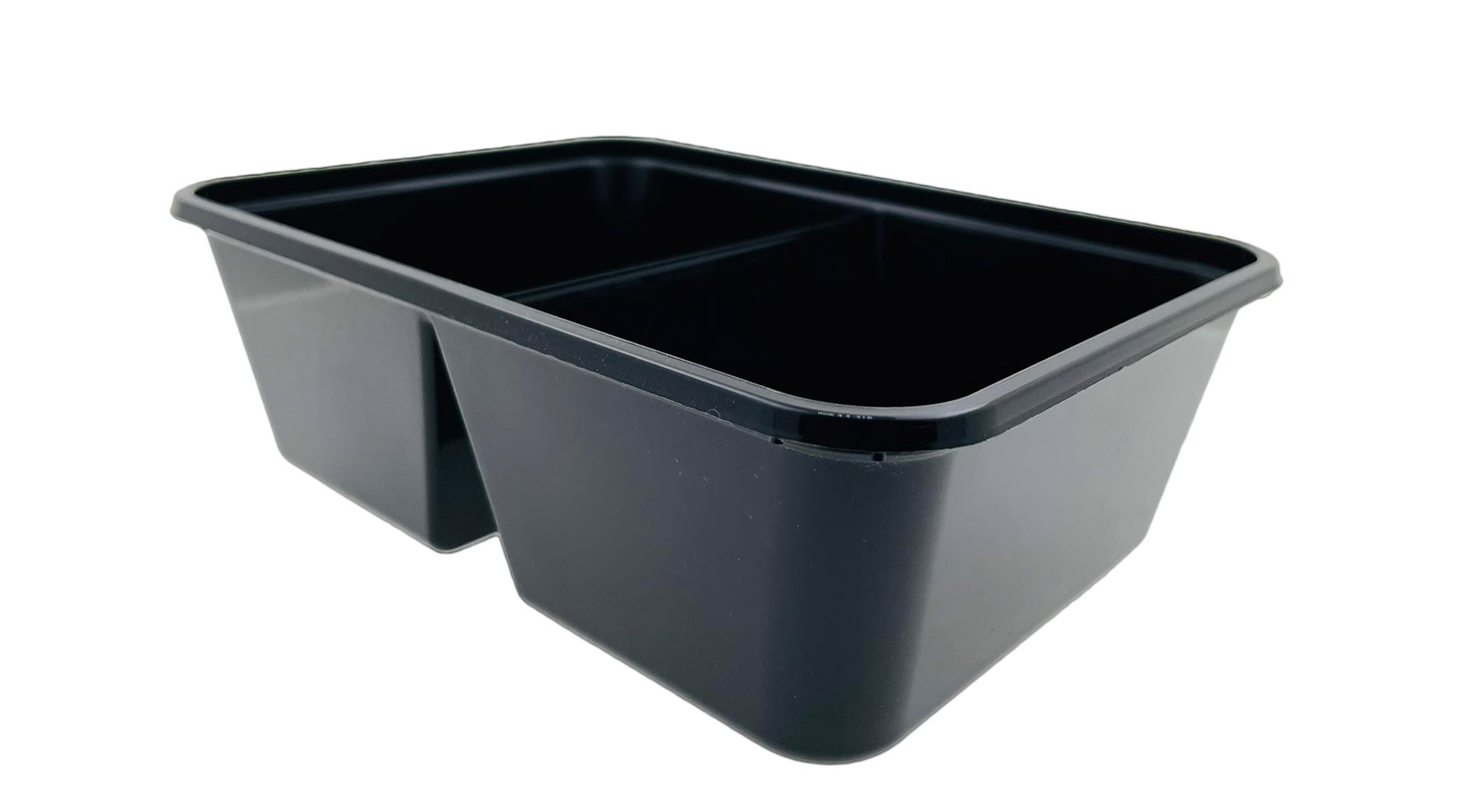 Menüschale "Premium", 2-teilig, 500 / 500 ml, schwarz