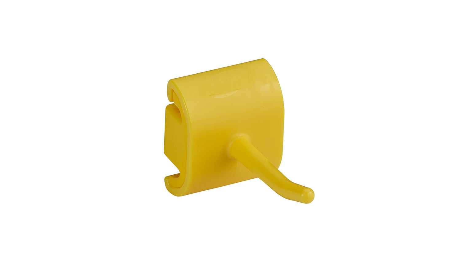 Hygienische Wandhalterung für 1 Produkt, 41 mm, gelb