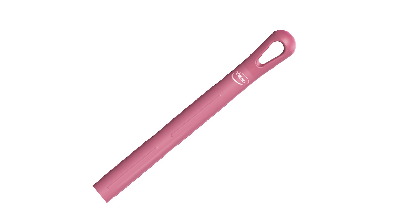 VIKAN Ultra Hygienischer Stiel, 1300 mm, Ø 32 mm, pink