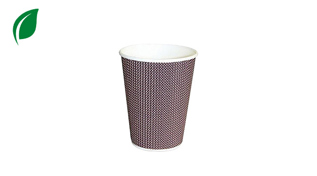 Kartonbecher "VIP" ÖKO-LINE, 300 ml, Ø 90 mm, braun