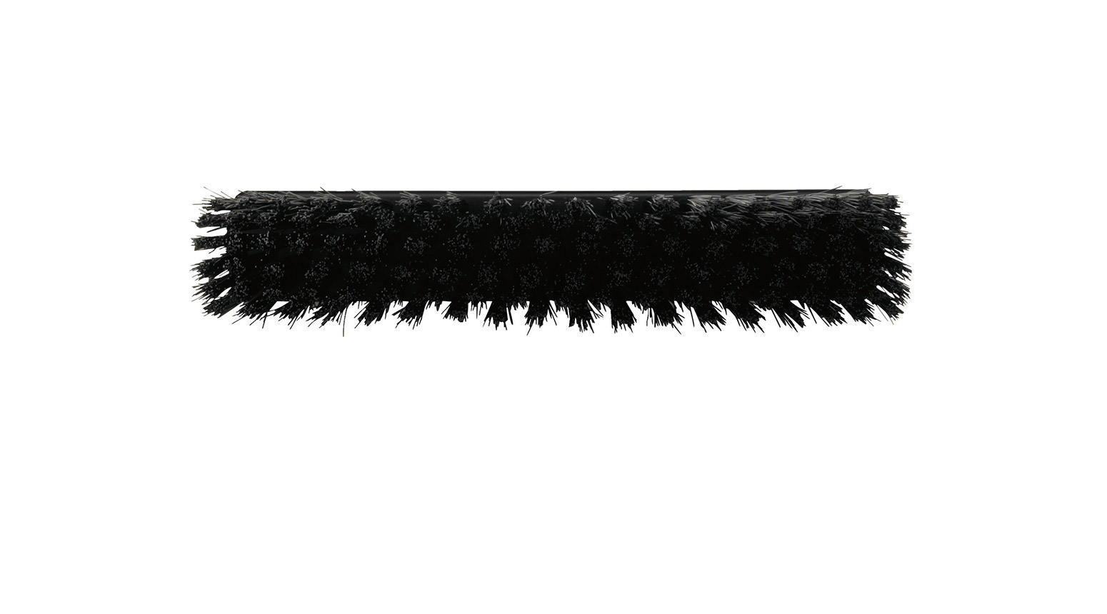 VIKAN Kehrbesen mit Rechtsgewinde, medium, 310 mm, schwarz