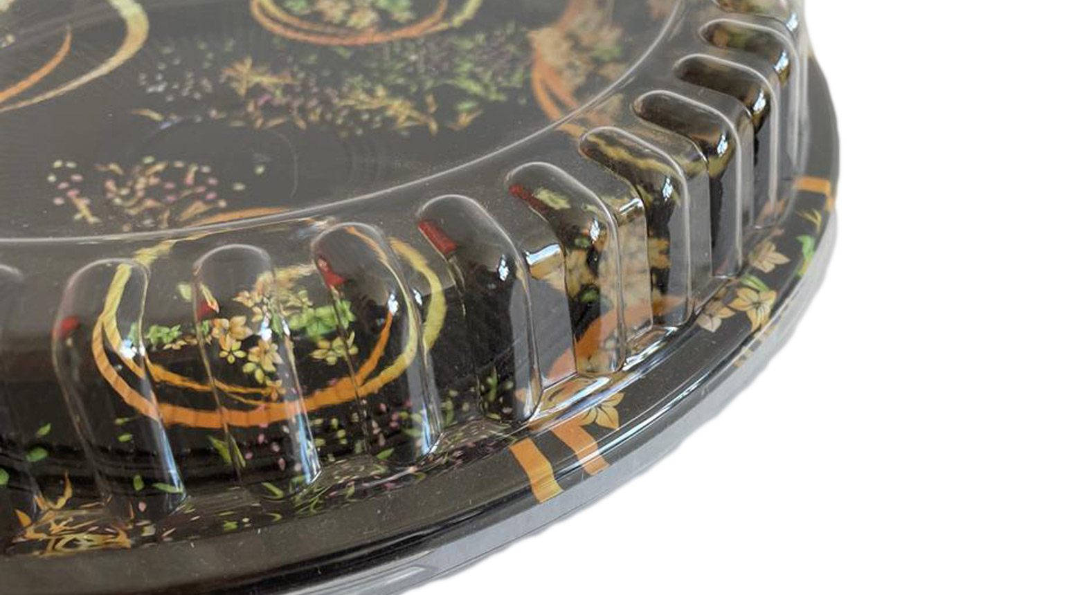 Sushibox "Print", Ø 277 x 48 mm, PS