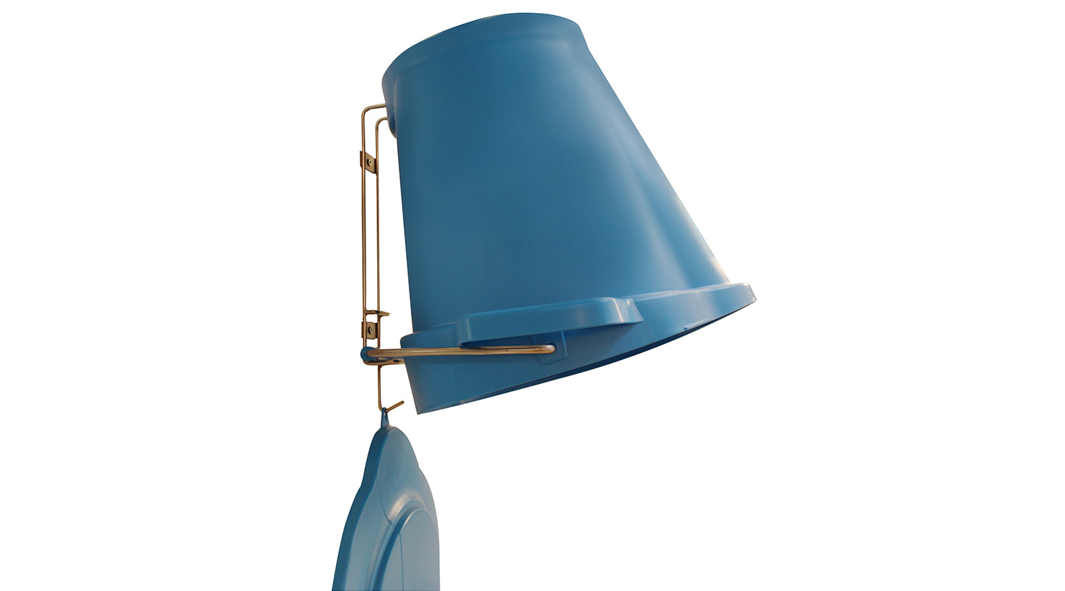 VIKAN Wandhalterung / Aufhängung für Eimer, 370 x 80 x 50 mm