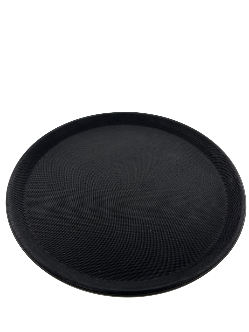 Serviertablett rutschfest schwarz Ø 27.5 cm, 1 Stück